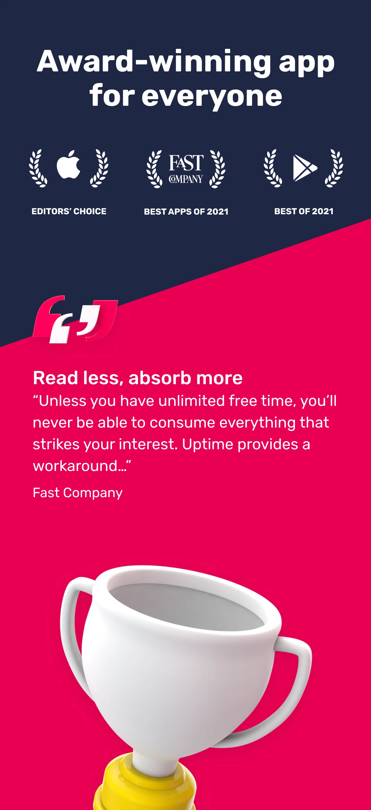 Uptime: Get smarter, stand out screenshot